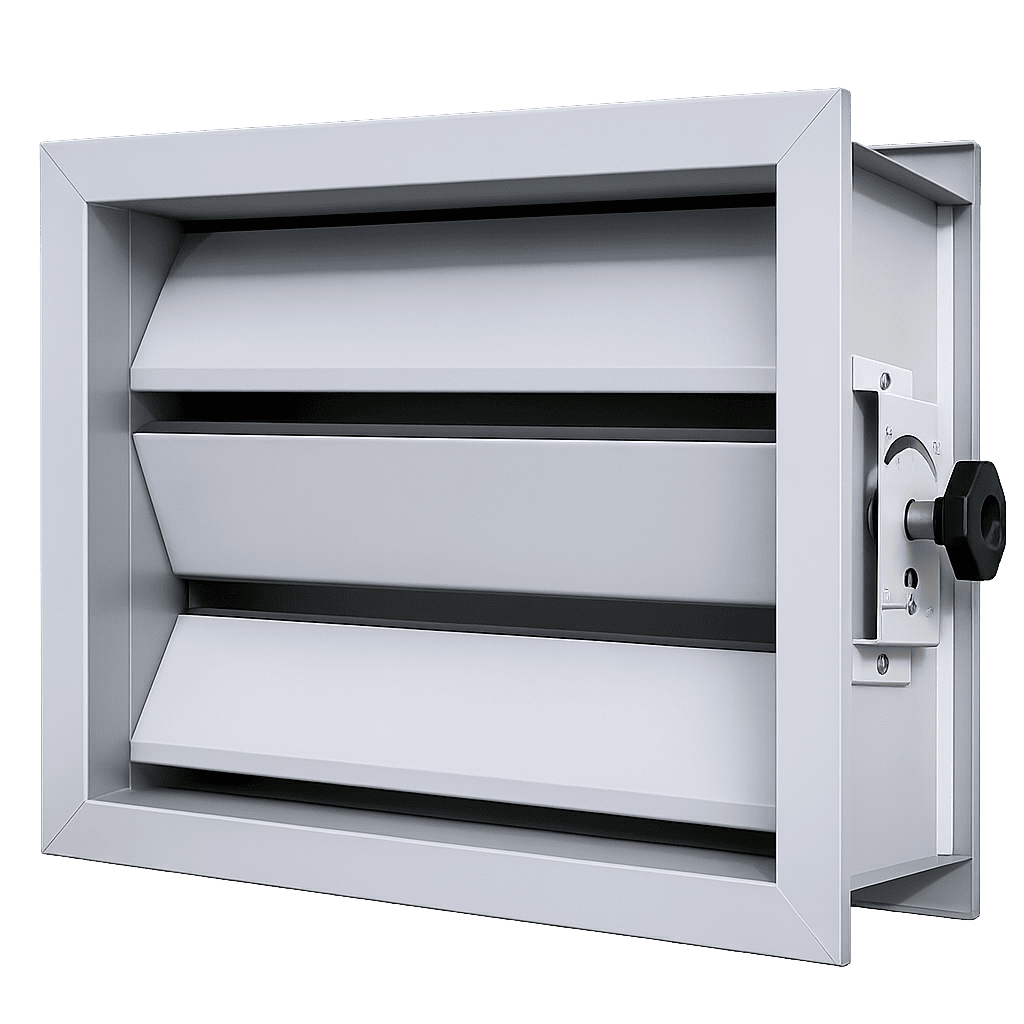 Aluminium Aerofoil Volume Damper